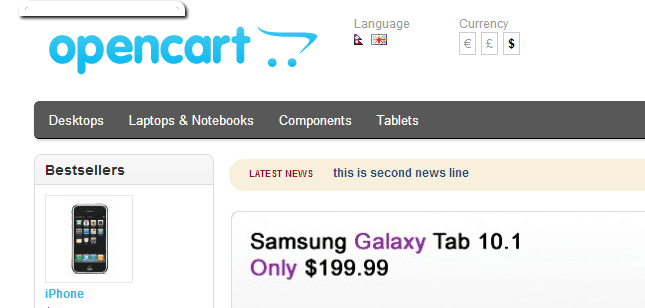 first_four_category_menu ecommerce designs