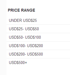 Featured image for Price Range filter module free for Opencart