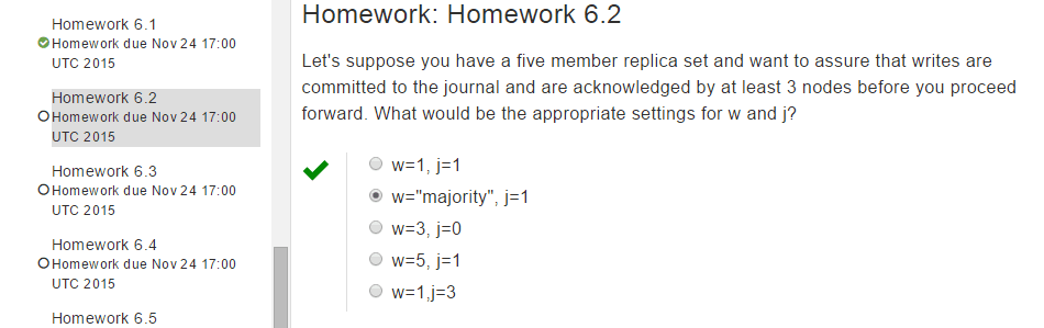 Featured image for The solution to Homework 6.2 M101JS: MongoDB for Node.js Developers