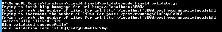 Featured image for Final: Question 4 Solution M101JS: MongoDB for Node.js Developers