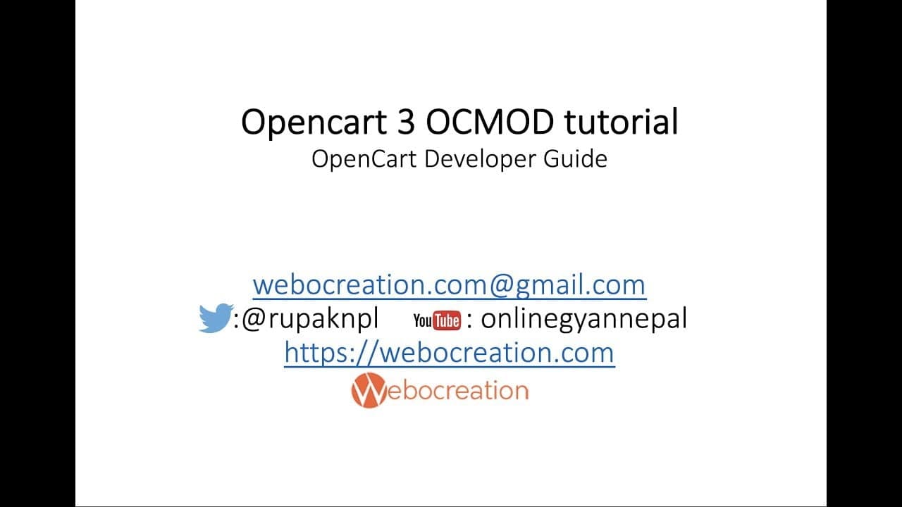 Featured image for Opencart OCMOD documentation