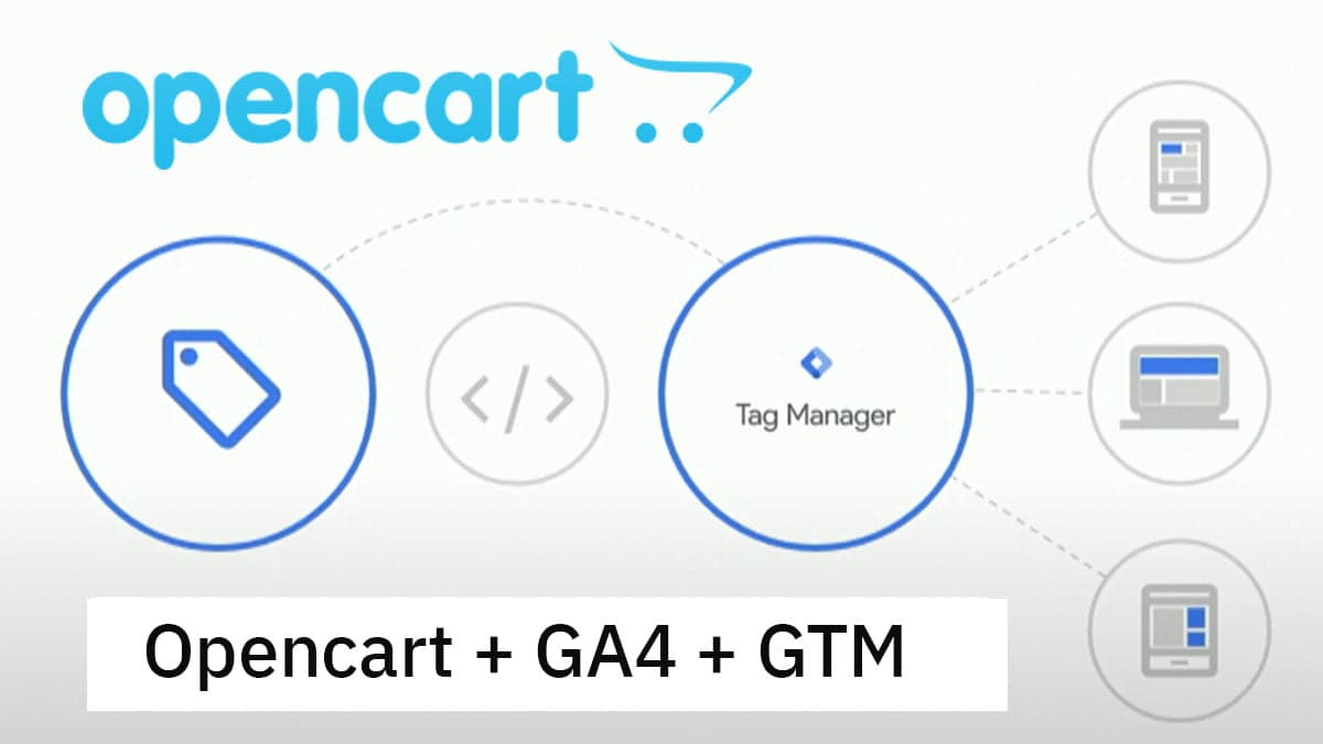 Opencart Google Analytics 4 Google Tag Manager