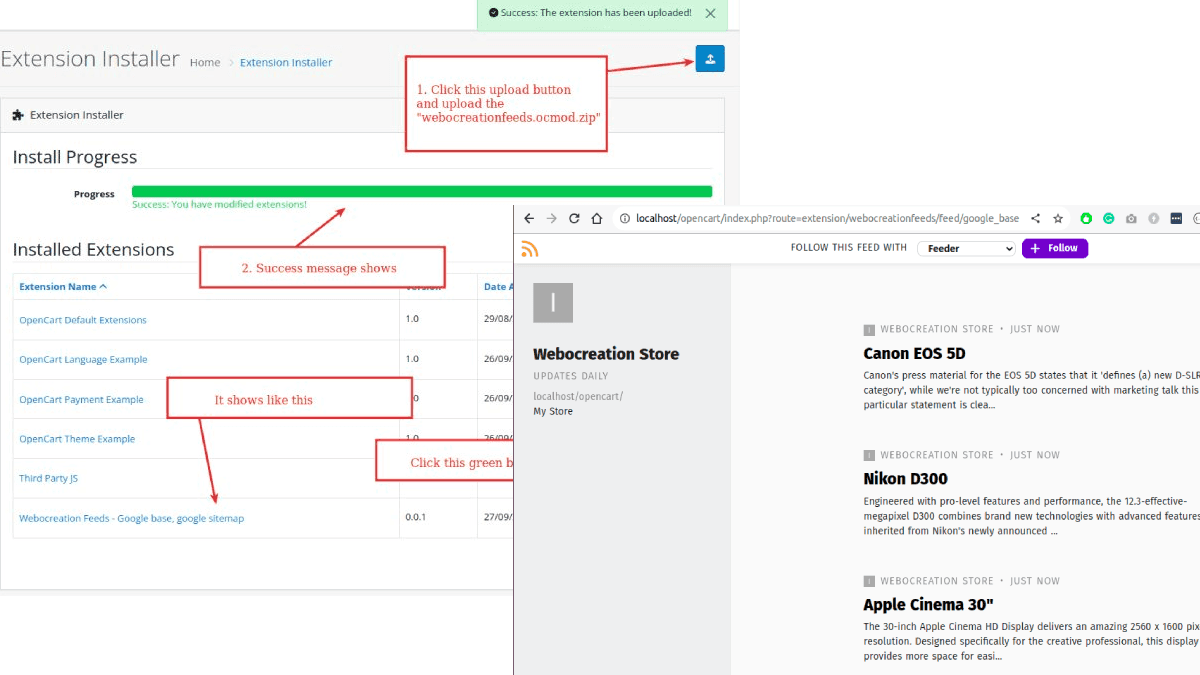 Google Base extension