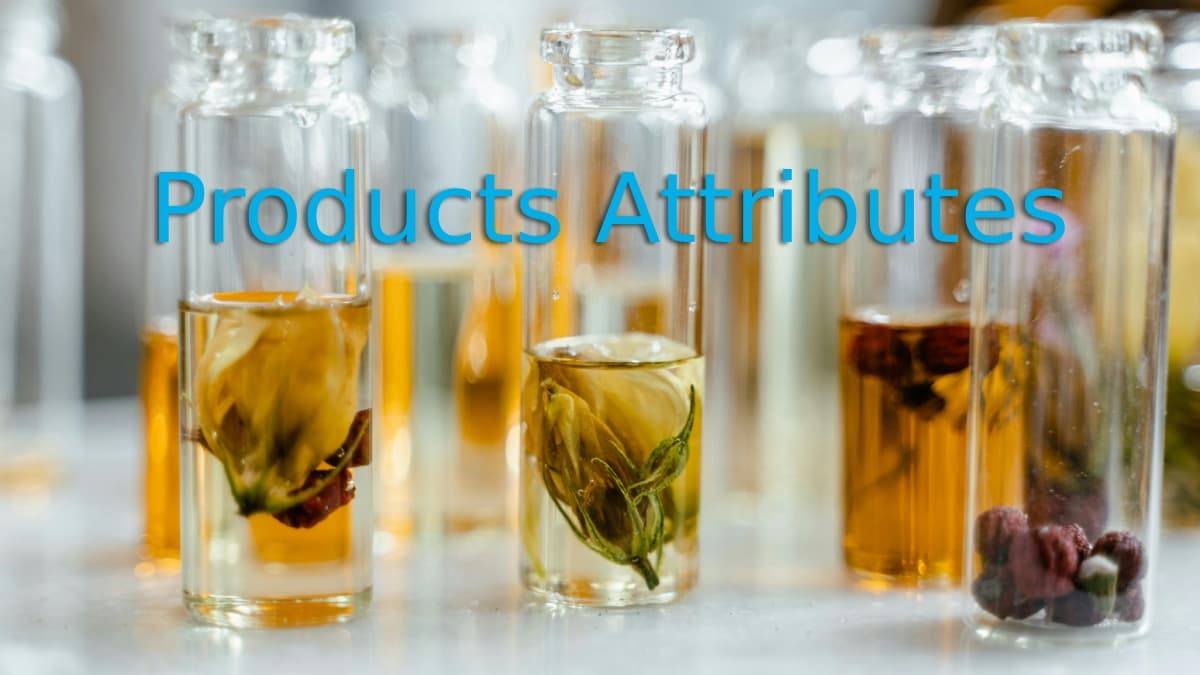 Opencart product attributes